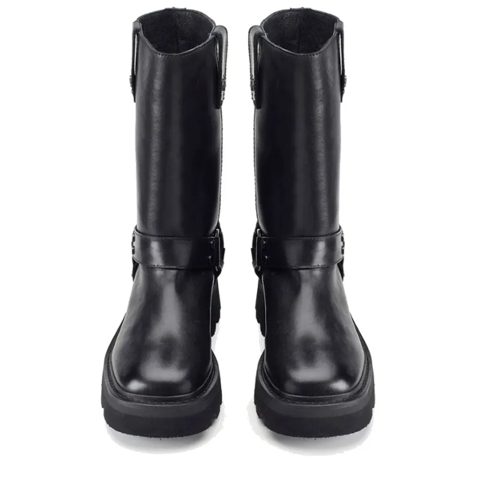 Stivali Donna CULT Skin 4359 in Pelle Nera
