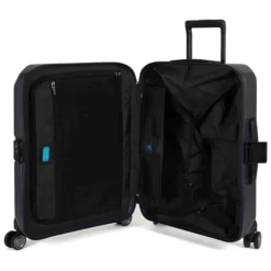Trolley cabina PIQUADRO Rigido Ultra Slim con 4 Ruote Colore Blu - BV4425CBO