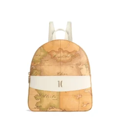 Zaino Donna 1A Classe Alviero Martini linea Heritage Geo colore Geo Classic e Avorio LC18