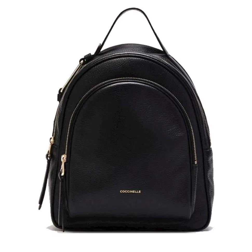Zaino Donna COCCINELLE in Pelle Linea Malory colore Nero