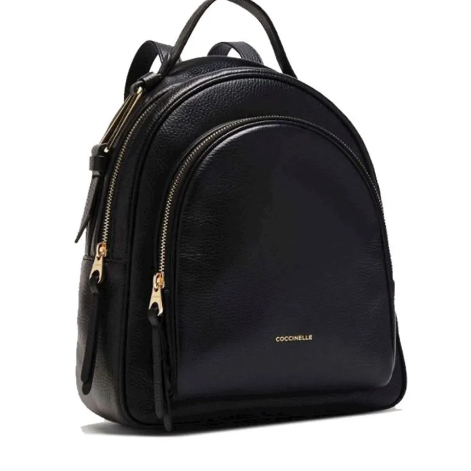 Zaino Donna COCCINELLE in Pelle Linea Malory colore Nero