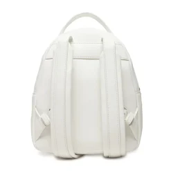 Zaino Donna LOVE MOSCHINO Bianco con Logo Lettering Sfumato