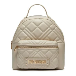 Zaino Donna LOVE MOSCHINO linea Quilted Trapuntato Avorio