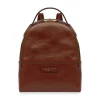 Zaino Donna Medio THE BRIDGE linea Elettra in Pelle Marrone