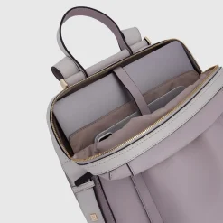Zaino Donna PIQUADRO Porta Computer in Pelle Nera Linea Circle - CA4576W92