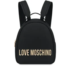 Zaino Donna Small LOVE MOSCHINO linea Maxi Lettering Nero