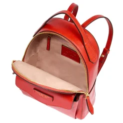Zaino Donna THE BRIDGE linea Gloria in Pelle Arancio Bruciato