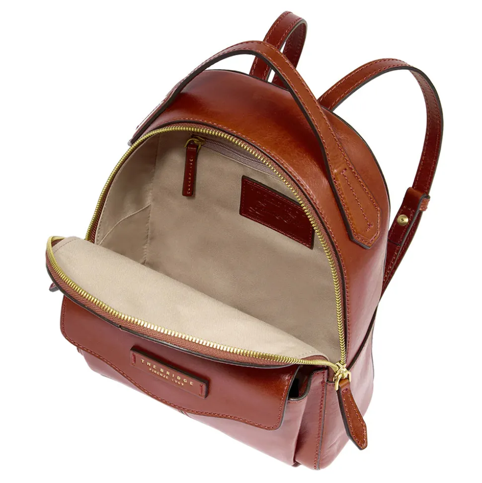 Zaino Donna THE BRIDGE linea Gloria in Pelle Marrone