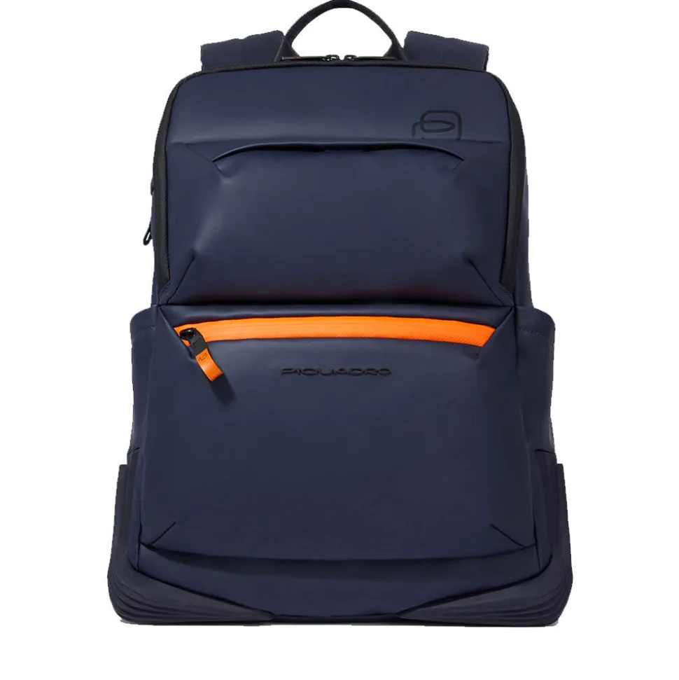 Zaino PIQUADROin Gomma con Porta Pc 14,00" e iPad® Colore Blu - CA5856C2OW