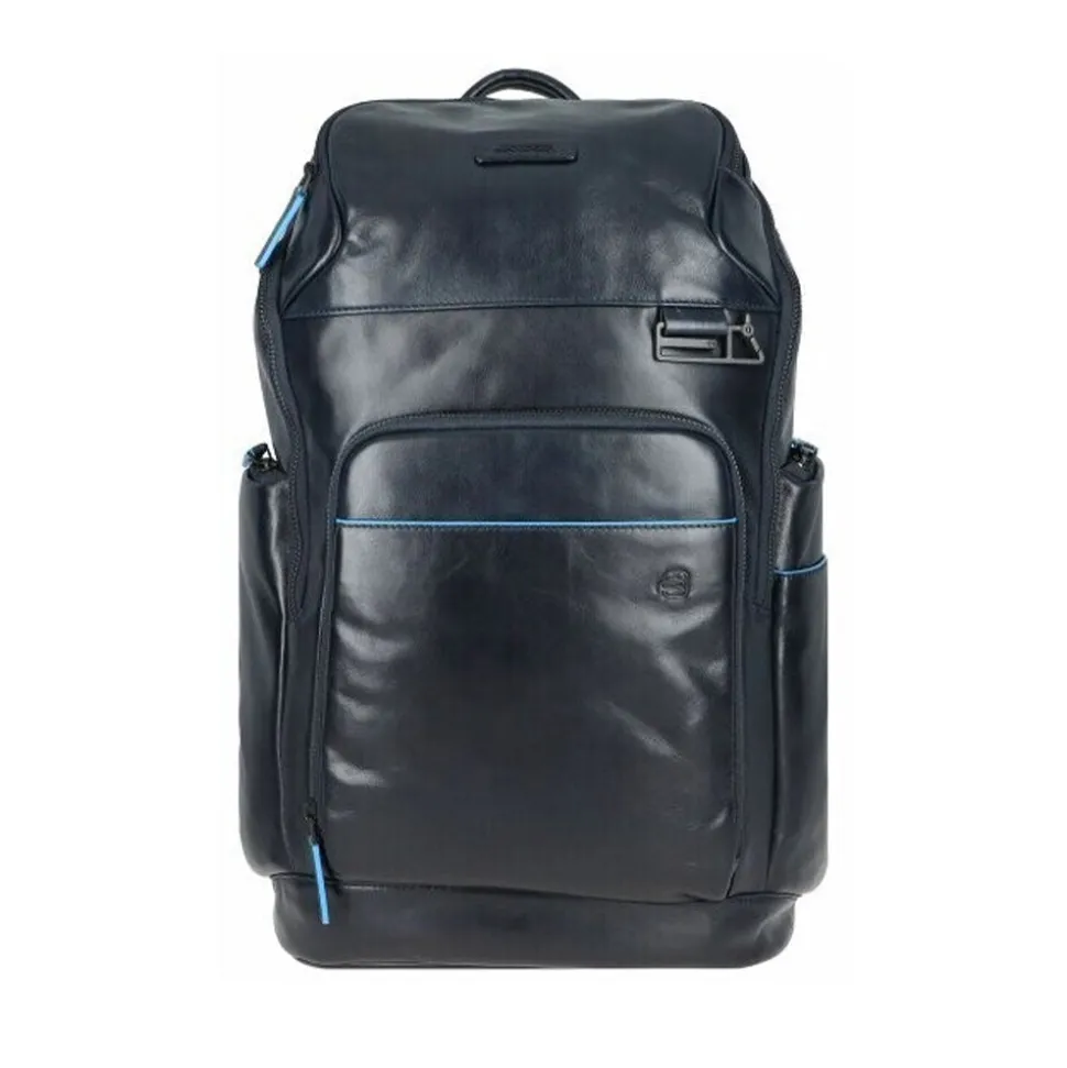 Zaino PIQUADRO Porta Pc 14" e IPad In Pelle Blu Linea B2V - CA5941B2V