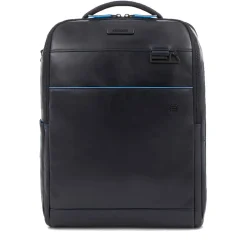 Zaino PIQUADRO porta PC 15,6" e porta iPad® Linea Blue Square in Pelle Blu - CA4818B2V