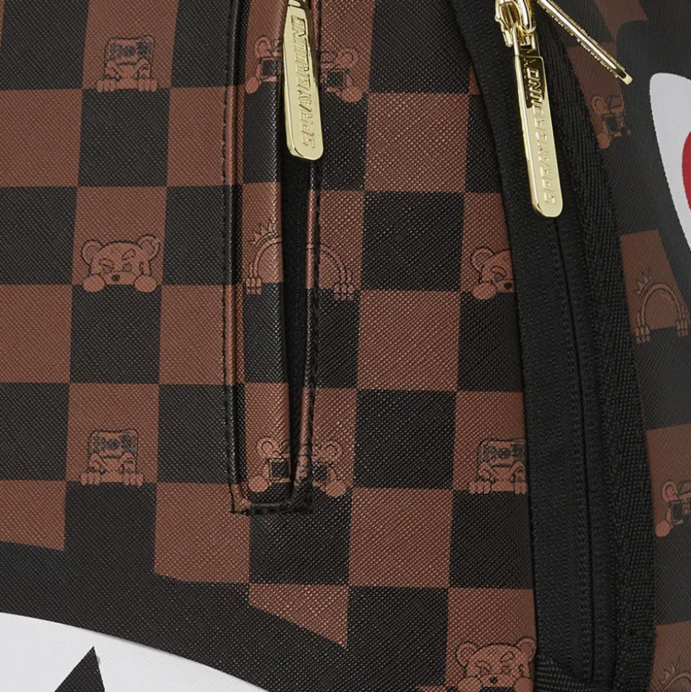 Zaino SPRAYGROUND stampa Peeking Character Check
